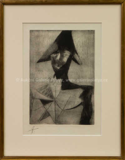 František  Tichý - Černý Arlecchino