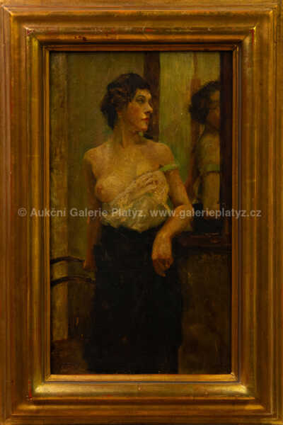   Autor neurčen - Před zrcadlem