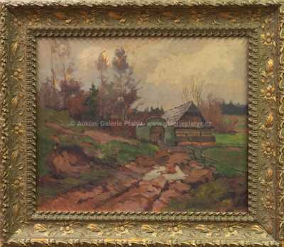 Jiří Heřman - Před chalupou