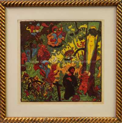 Josef Váchal - Pokušení sv. Antonína