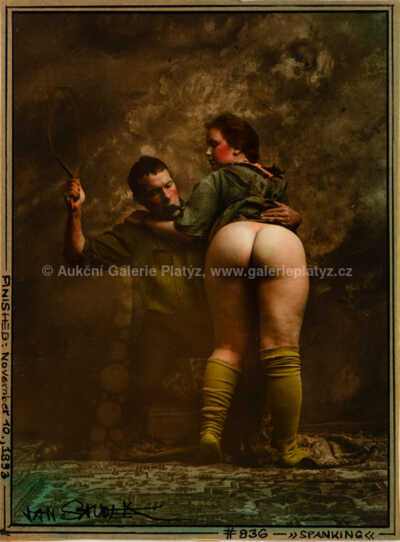 Jan Saudek - Spanking