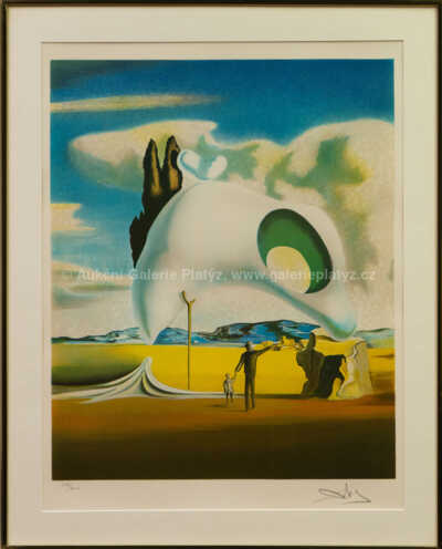 Salvador Dalí - Atavistické ruiny po dešti