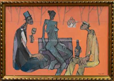 Zdeněk Vacek - Snídaně na růžové louce