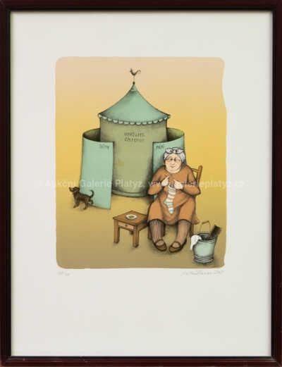 Iva Hüttnerová - Toaletářka