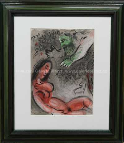 Marc Chagall - Eva zatracovaná Bohem