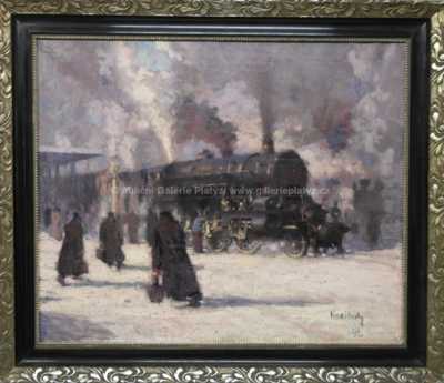 Vilém  Kreibich - Zimní nádraží