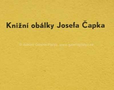 Josef Čapek - Knižní obálky Josefa Čapka