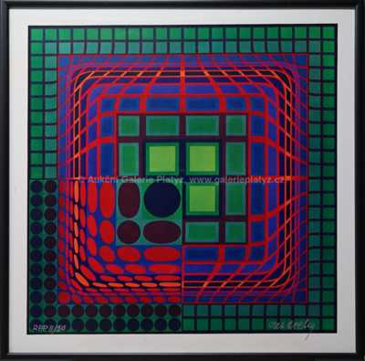 Viktor Vasarely - Struktura