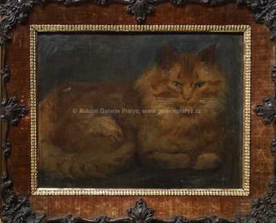 Henriette Ronner-Knip - Kočka