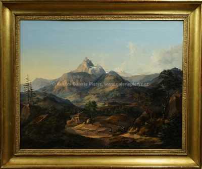 Alois Kirnig - Alpská krajina