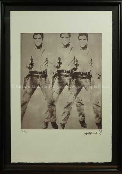 Andy Warhol - Triple Elvis