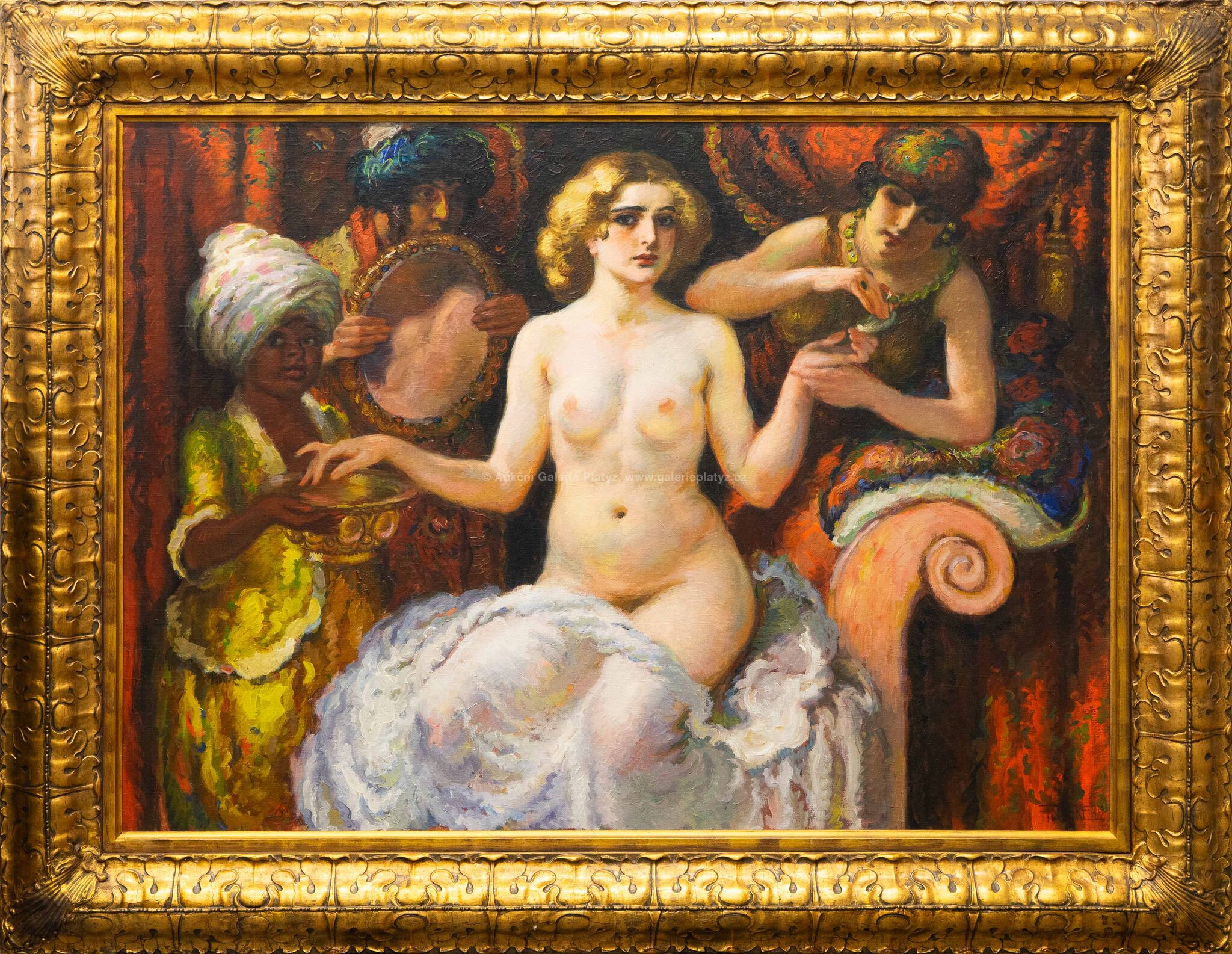 Kráska při toaletě