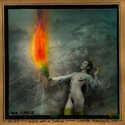  / Ida s pochodní / Jan Saudek