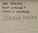  / Červený ptáček / Ivan Sedliský