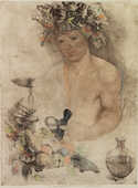  / Bacchus (podle Caravaggia) / Jiří Anderle