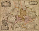  / Konvolut historických map 17. a 18. stol. - kolorované mědirytiny / Kolektiv autorů