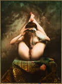  / Dáma v divadelní lóži / Jan Saudek