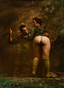  / Spanking / Jan Saudek