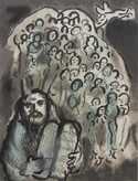  / Mojžíš a jeho lidé / Marc Chagall