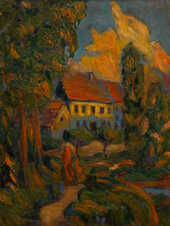  / Krajina s domem / Jan Trampota