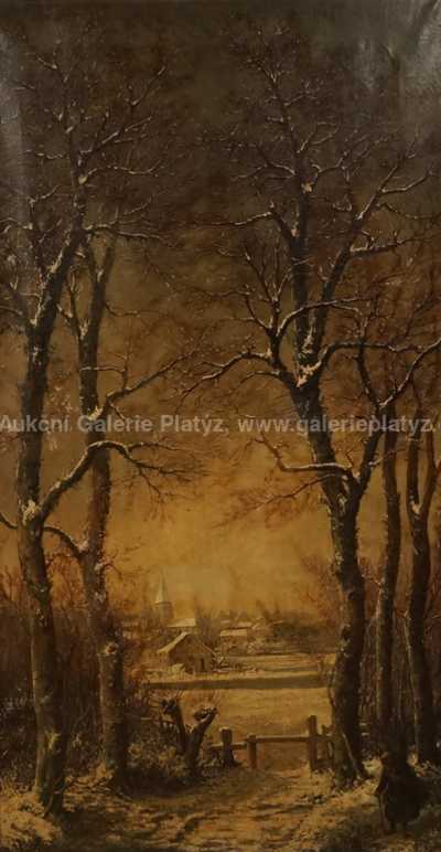  / Zimní motiv /   Autor neurčen