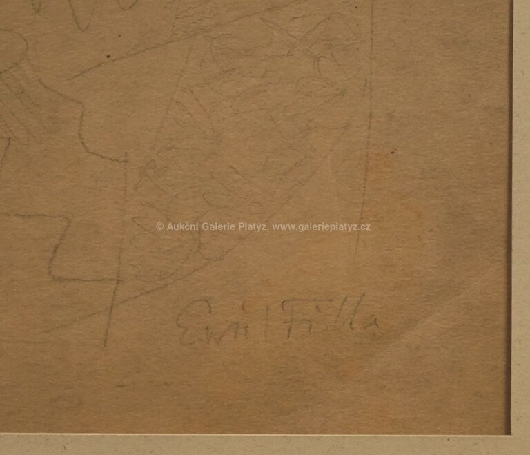  / Kubistické zátiší / Emil Filla