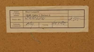  / Zahrada / Leopold Musil