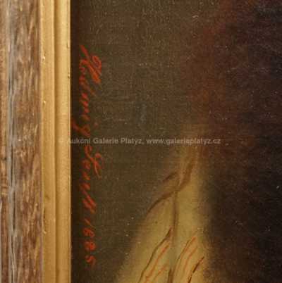  / Dívka s kožešinou /   Autor neurčen