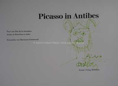  / Picasso in Antibes / Pablo Picasso