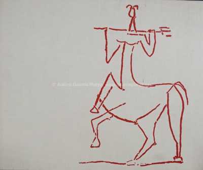  / Picasso in Antibes / Pablo Picasso