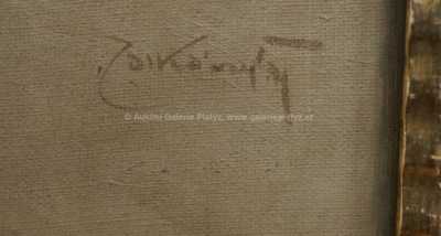  / Dívka s rukávníkem / Gyula Zorkóczy