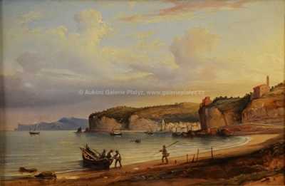  / Rybáři /  Nečitelná signatura