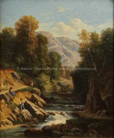  / Na divoké říčce / Vojtěch (Adalbert) Brechler