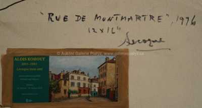  / Rue de Montmartre / Alois Kohout (Lecoque)