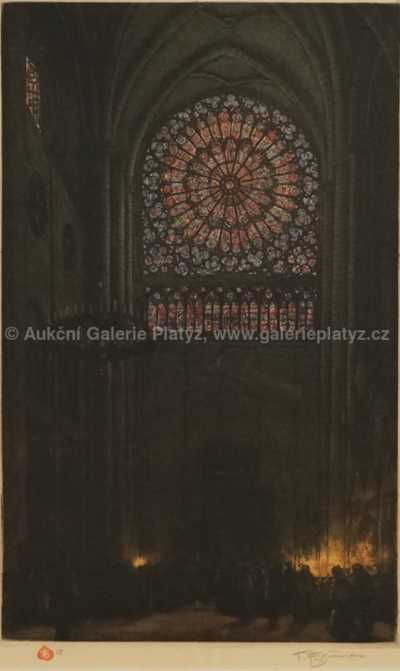  / Okno Notre-Dame / František Tavík Šimon