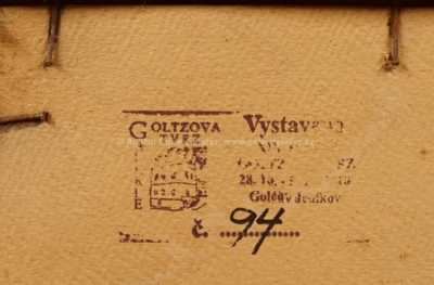  / Vesnička s kostelíkem / František Škrabánek
