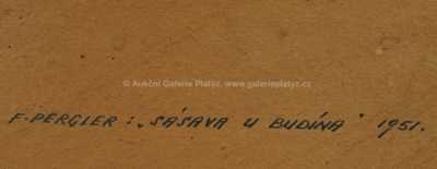  / U Budína / František Pergler