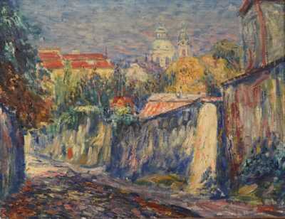  / Pražský motiv / Ferdinand Kamba