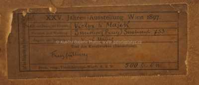  / Secesní dívka / Vítězslav Mašek