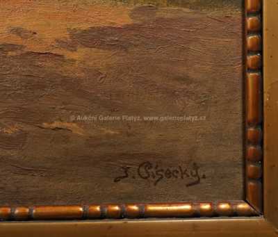  / Procházka v parku / Josef Písecký (Liška)