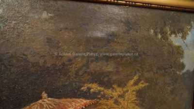  / Procházka v parku / Josef Písecký (Liška)