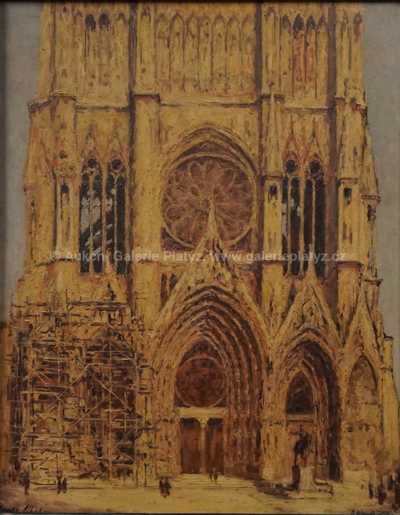  / Před katedrálou / František Líbal