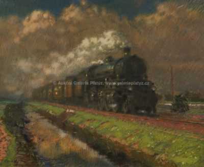  / Rychlíkový vlak / Vilém  Kreibich