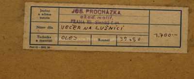  / Večer na Lužnici / Josef Procházka