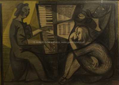  / U piána / Antonín Kybal