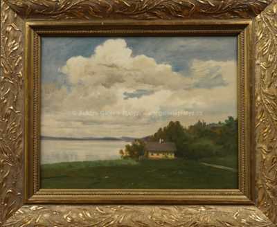 Jan Novopacký - Jezero Atterzské od Steinbachu