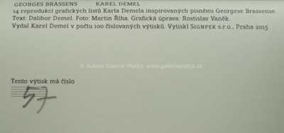  / Konvolut čtrnácti kusů / Karel Demel