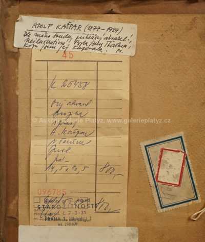  / Pohled na hory / Adolf  Kašpar