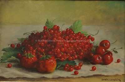  / Zátiší s rybízem / František Daněk - Sedláček