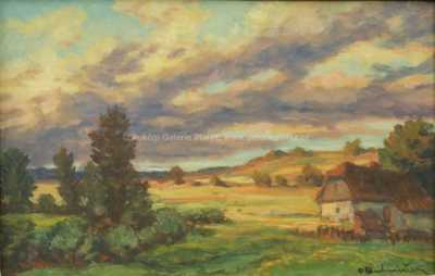  / Předvečerní nálada na Svratce / Ota Bubeníček